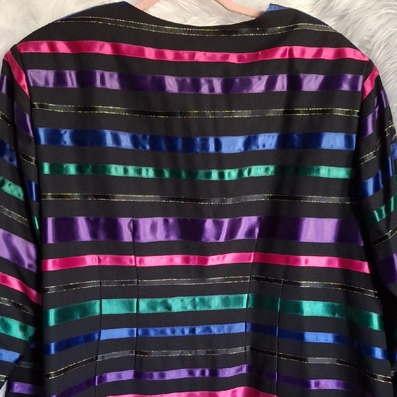 Talbots Multicolor Striped Jacket - Picture 4 of 4